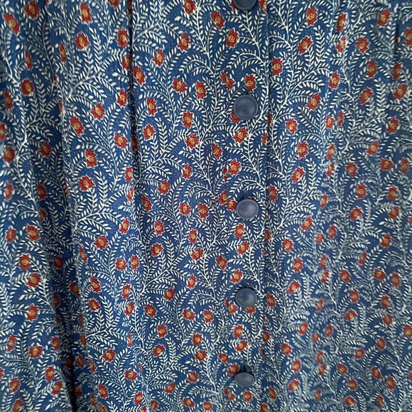 Sezane blue ‘Paloma’ blouse - Picture 2 of 7